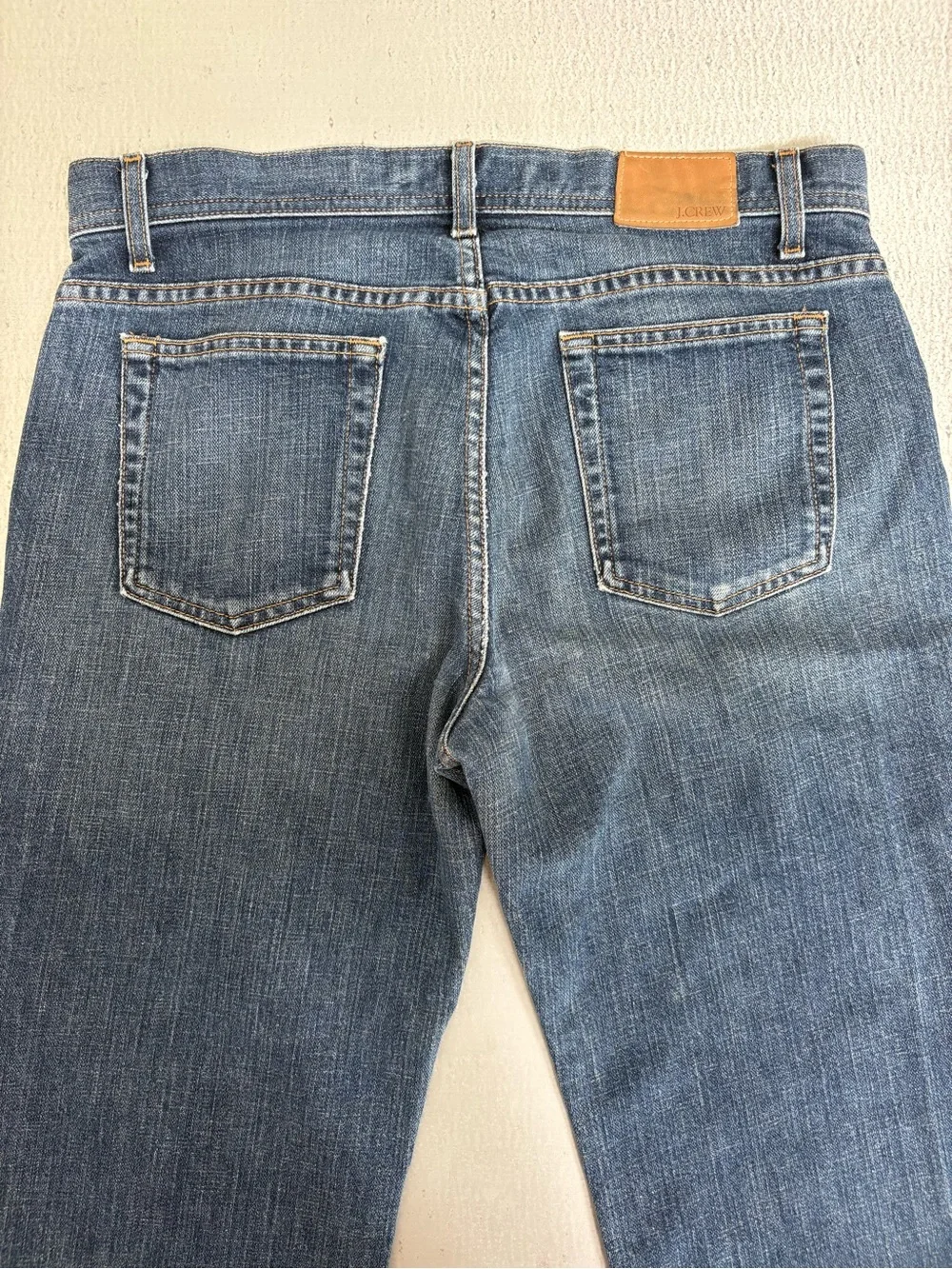 J. Crew Straight-Leg Midwash Denim Jeans